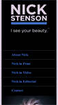 Mobile Screenshot of nickstenson.com